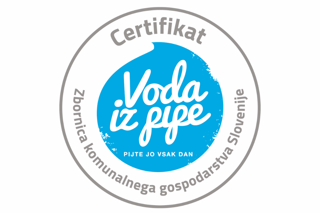 Gorenjska Banka - Prejemnik certifikata Voda iz pipe